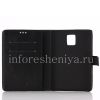 Photo 3 — Etui horizontal en cuir avec fonction d'ouverture prend en charge pour BlackBerry Passport, noir