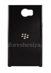 Photo 1 — Le couvercle en plastique coulissant originale de Shell dur pour BlackBerry Priv, Noir (Black)