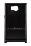 Photo 2 — Le couvercle en plastique coulissant originale de Shell dur pour BlackBerry Priv, Noir (Black)