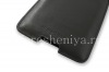 Фотография 5 — Оригинальный кожаный чехол-карман Leather Pocket для BlackBerry Priv, Черный (Black)