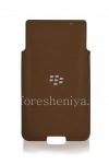Photo 1 — Asli Leather Case-saku Kulit Pocket untuk BlackBerry Priv, Brown (Tan)
