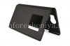 Photo 5 — El caso de cuero original con un caso del tirón del cuero elegante tapa flip para BlackBerry Priv, Negro (Negro)