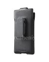 Photo 5 — Original Leather Case with Clip for Leather Holster BlackBerry Priv, Black