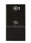 Photo 1 — BlackBerry Privのためのオリジナル裏表紙, カーボンブラック（カーボンブラック）