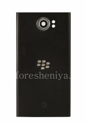Qi থেকে BlackBerry Priv জন্য সমর্থন সহ মূল ব্যাক কভার, কার্বন কালো (কার্বন কালো)