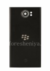 Фотография 1 — Оригинальная задняя крышка с поддержкой Qi для BlackBerry Priv, Черный карбон (Carbon Black)