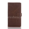 Photo 2 — Leather Case pembukaan horisontal "Classic" untuk BlackBerry Priv, coklat
