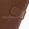 Photo 8 — Leather Case pembukaan horisontal "Classic" untuk BlackBerry Priv, coklat