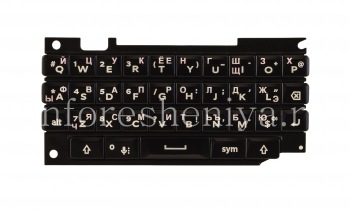 俄语键盘BlackBerry Priv（雕刻）