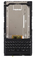 Middle part of housing in the fully assembled with a keyboard, a speaker, a microphone and a loop side buttons for BlackBerry Priv