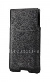 Photo 2 — Signature Leather Case-pocket for SIKAI BlackBerry Priv, Black, large texture