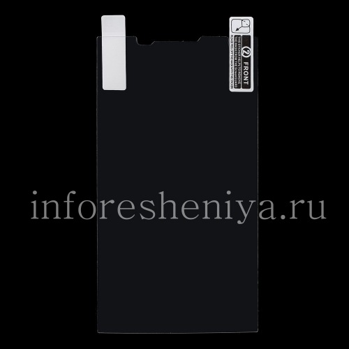 Галерея фотографий товара Защитная пленка для экрана для BlackBerry Priv, Антибликовая (Anti-glare, матовая), противоударная (Anti-shock)