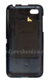 Photo 2 — Ursprüngliche rückseitige Abdeckung für Blackberry-Z5, Schwarz geprägt (schwarz Relief)