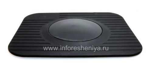 Photogallery for BlackBerry জন্য গাড়ী PanaVise আল্ট্রা নিম্ন-প্রোফাইল ড্যাশ মাদুর করপোরেট প্যাড ধারক, কালো product