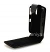Photo 5 — Leather Case with vertical opening cover for BlackBerry 8300/8310/8320 Curve, Black, fine texture