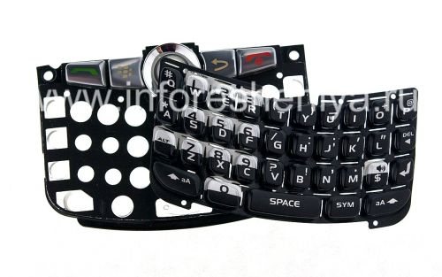 Photogallery for The original English keyboard assembly for BlackBerry 8300/8310/8320 Curve, The black product