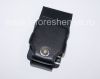 Photo 5 — The original leather case opens vertically Wallet Case for BlackBerry 8300/8310/8320 Curve, Black