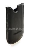 Photo 3 — Caso de cuero de bolsillo para BlackBerry Curve 8300/8310/8320 (copia), Negro