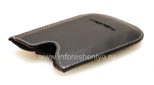 Галерея фотографий товара Кожаный чехол-карман для BlackBerry 8300/8310/8320 Curve (копия), Черный