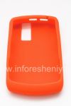 Photo 2 — Original Silicone Case for BlackBerry 8300 / 8310/8320 Ijika, Orange (Orange)