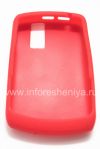 Photo 2 — Original Silicone Case for BlackBerry 8300 / 8310/8320 Ijika, Red (Red)