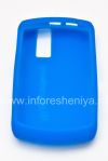 Photo 2 — Original Silicone Case for BlackBerry 8300 / 8310/8320 Ijika, Blue (Blue)