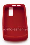 Photo 2 — Original Silicone Case for BlackBerry 8300 / 8310/8320 Ijika, Red Sunset (Sunset Red)