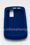 Photo 2 — Original Silicone Case for BlackBerry 8300 / 8310/8320 Ijika, Dark Blue (Pearl Blue)
