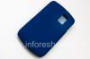 Photo 3 — Original Silicone Case for BlackBerry 8300 / 8310/8320 Ijika, Dark Blue (Pearl Blue)