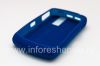 Photo 5 — Original Silicone Case for BlackBerry 8300 / 8310/8320 Ijika, Dark Blue (Pearl Blue)