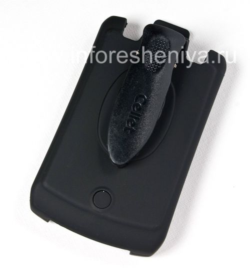 Галерея фотографий товара Фирменный чехол-кобура Cellet Elite Ruberized Holster для BlackBerry 8300/8310/8320 Curve, Черный