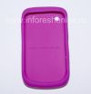Photo 2 — Silicone Case dengan perumahan aluminium untuk BlackBerry 8520 / 9300 Curve, berwarna merah muda