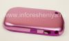 Фотография 3 — Силиконовый чехол с алюминиевым корпусом для BlackBerry 8520/9300 Curve, Розовый