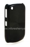 Photo 3 — Kunststoffbeutel-Abdeckung mit Metalleinsatz "CD" für das Blackberry Curve 8520/9300, Schwarz