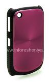 Photo 3 — Kunststoffbeutel-Abdeckung mit Metalleinsatz "CD" für das Blackberry Curve 8520/9300, Lila