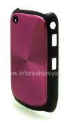 Photo 4 — Kunststoffbeutel-Abdeckung mit Metalleinsatz "CD" für das Blackberry Curve 8520/9300, Lila