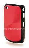 Photo 4 — Kunststoffbeutel-Abdeckung mit Metalleinsatz "CD" für das Blackberry Curve 8520/9300, Rote
