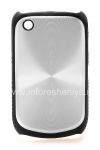 Photo 1 — Kunststoffbeutel-Abdeckung mit Metalleinsatz "CD" für das Blackberry Curve 8520/9300, Silber