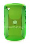 Photo 1 — Caso plástico "Cromo" de la curva de Blackberry 8520/9300, verde