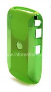 Фотография 4 — Пластиковый чехол “Хром” для BlackBerry 8520/9300 Curve, Зеленый