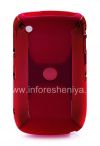 Photo 1 — प्लास्टिक के मामले "क्रोम" ब्लैकबेरी कर्व 8520/9300 के लिए, लाल