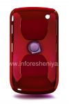 Photo 2 — Boîtier en plastique "Chrome" pour BlackBerry Curve 8520/9300, Rouge