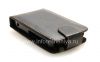 Photo 10 — BlackBerry 8520 / 9300 কার্ভ জন্য উল্লম্ব খোলার সঙ্গে চামড়া ক্ষেত্রে কভার, কালো