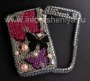 Photo 2 — Plastic Case with rhinestones for the BlackBerry 8520/9300 Curve, A series of "Butterfly"