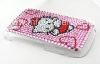 Photo 3 — Case Plastic nge rhinestones for BlackBerry 8520 / 9300 Curve, Uchungechunge "Hello Kitty"