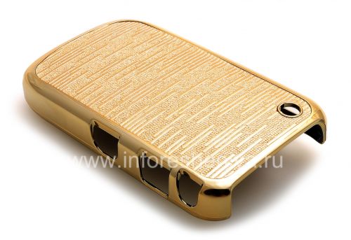 Галерея фотографий товара Пластиковый чехол-крышка “Фейерверк” для BlackBerry 8520/9300 Curve, Золотой
