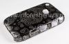 Photo 3 — 塑料“饰品”盖盖BlackBerry 8520 / 9300曲线, 一系列的“东方装饰品”，黑/银