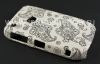 Photo 5 — 塑料“饰品”盖盖BlackBerry 8520 / 9300曲线, 一系列的“东方装饰品”，白/黑