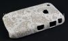 Photo 5 — 塑料“饰品”盖盖BlackBerry 8520 / 9300曲线, A系列，白/棕的“东方装饰品”