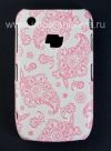 Photo 1 — 塑料“饰品”盖盖BlackBerry 8520 / 9300曲线, A系列，白/红色的“东方装饰品”